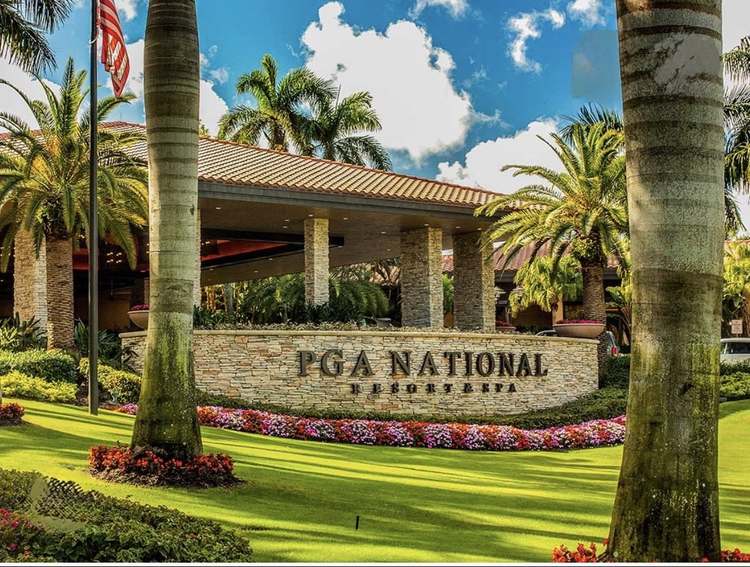 PGA National entrance, 39 Edinburgh Drive